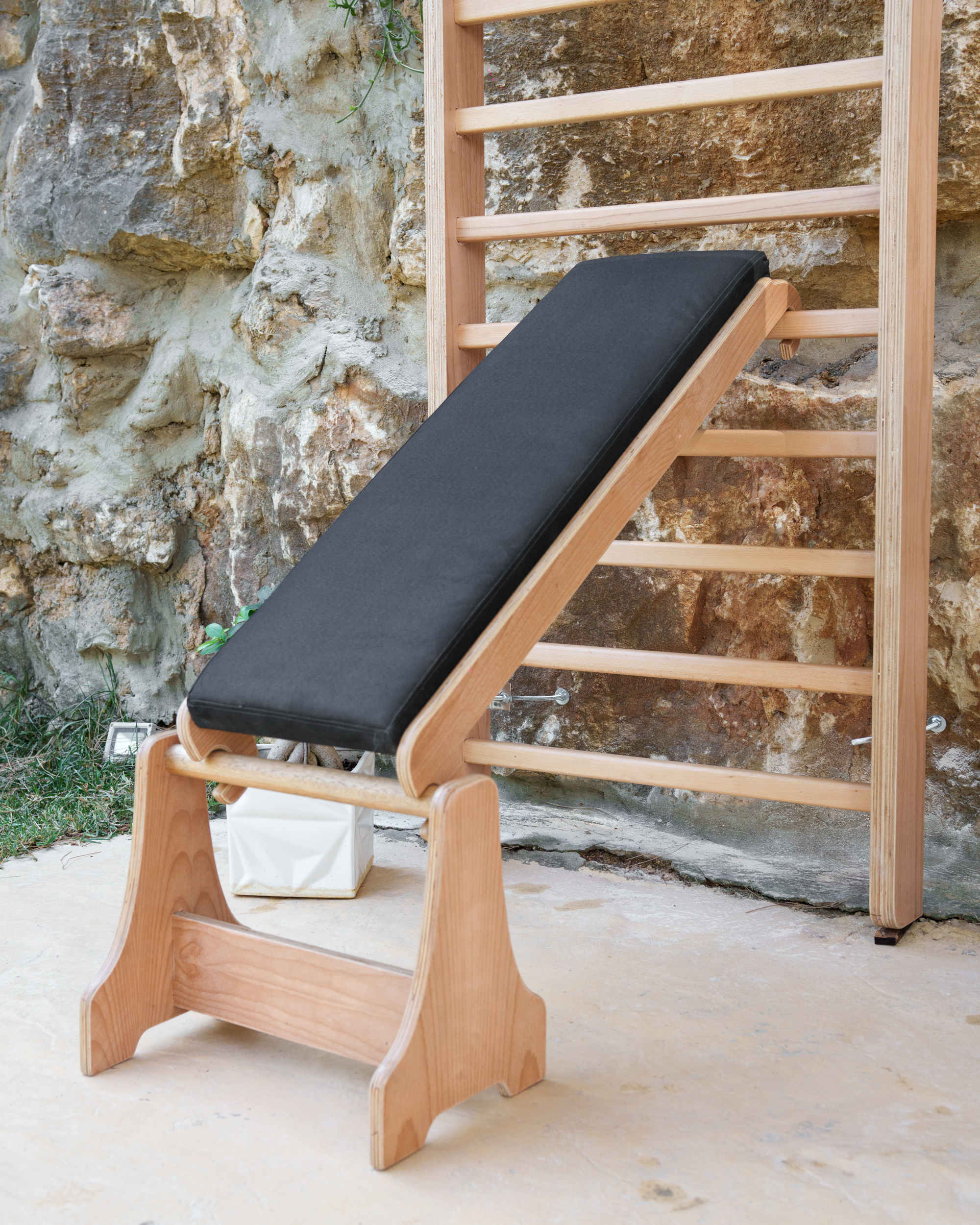 HAI Flex Bench set up on the HAI Lad